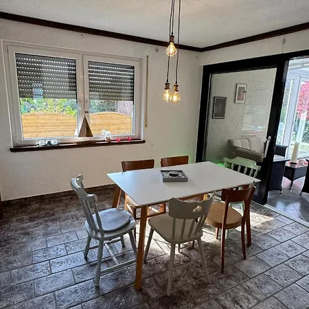 Apartment Haus 4 Schlafzimmer Sauna Wintergarten Bis 7 Personen Meppen