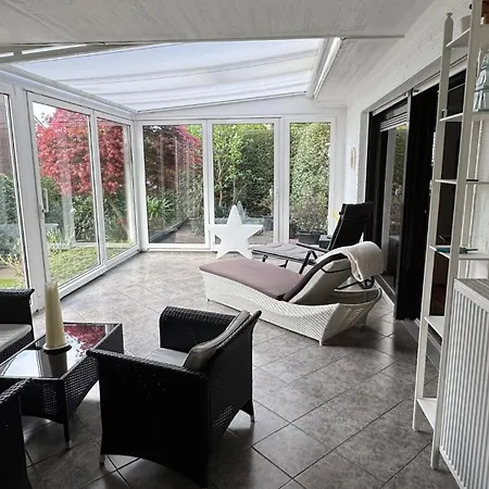 Haus 4 Schlafzimmer Sauna Wintergarten Bis 7 Personen Apartment Meppen